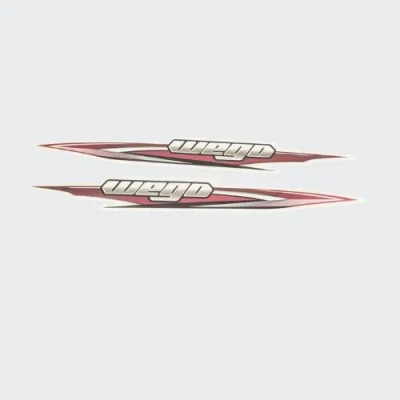 Sticker Set Wego whi Shield product image