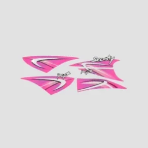 Sticker Set Pep Plus T2 whi Shield pink product image