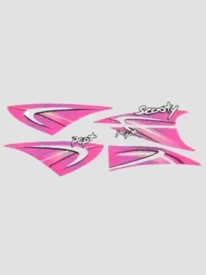 Sticker Set Pep Plus T2 whi Shield pink product image