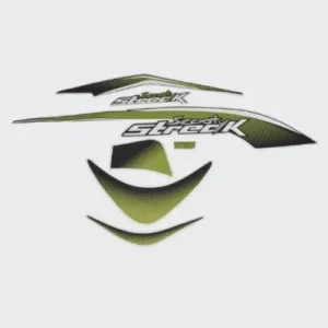 Sticker Set Streak blk Shield grn product image