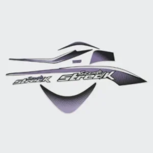 Sticker Set Streak blk Shield prpl product image