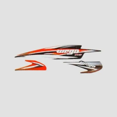 Sticker Set Wego T3 blk red product image