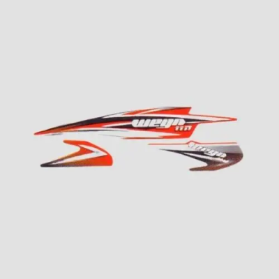 Sticker Set Wego T3 red red product image