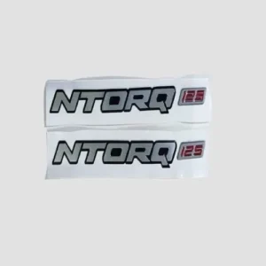 NAT0325 Sticker Monogram slvr Ntorq product image