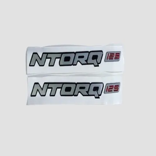 Sticker Monogram slvr Ntorq product image