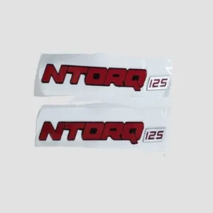 NAT0326 Sticker Monogram red Ntorq product image