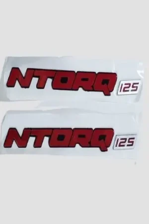 NAT0326 Sticker Monogram red Ntorq product image