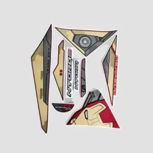 Sticker Set Ntorq 125 2020 Super Squad Red Shield iron Man product image