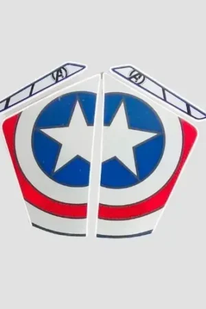 Sticker Nose Ntorq 125 Super Squad Blue Shield captain product image