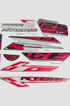 Sticker Set Ntorq 125 Race Xp Red product image