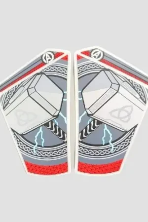 Sticker Nose Ntorq 125 Super Squad Lightning Grey thor product image