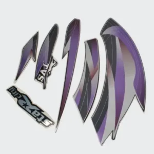 Sticker Set Star City N m blk Tank prpl product image