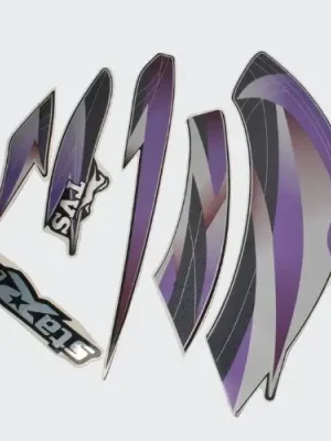 Sticker Set Star City N m blk Tank prpl product image