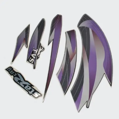 Sticker Set Star City N m blk Tank prpl product image