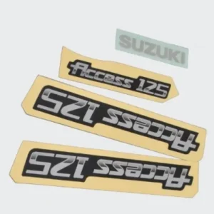 Sticker Set Access T2 blk Shield product image