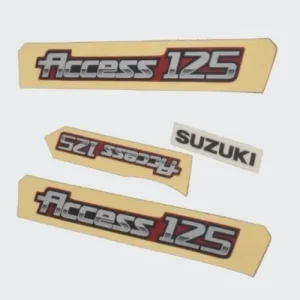 Sticker Set Access T2 red Shield product image