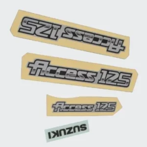 Sticker Set Access T2 slvr Shield product image