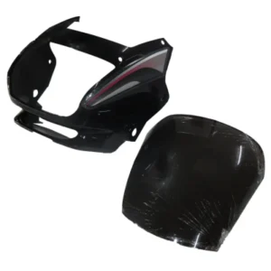 Head Light Visor mask Hero Super Splendor Black red Stk