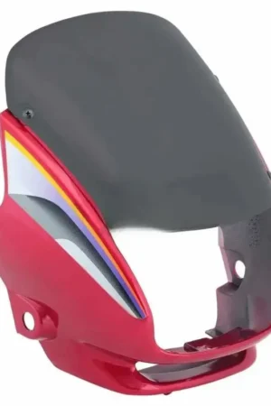 Head Light Visor mask hero Super Splendor Red