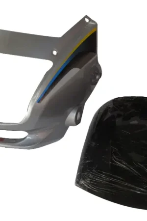 Head Light Visor mask Hero Super Splendor Silver