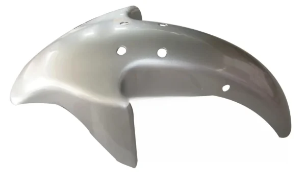 Front mudguard TVS Fiero Silver