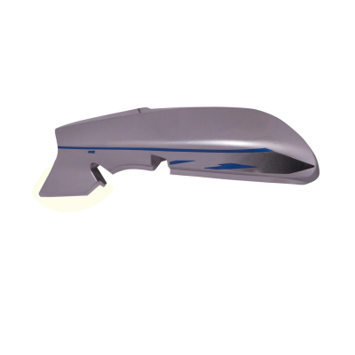 Tail Panel seat Cowl TVS Victor Silver