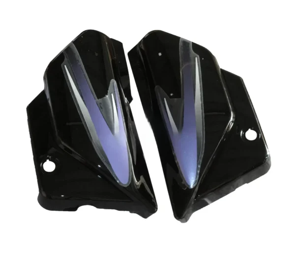 Side Panel cover Hero Splendor Y2k Black purple Stk