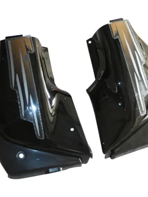 Side Panel cover Hero Passion O m Black golden Stk