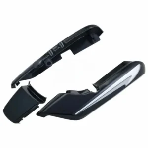 Tail Panel seat Cowl Hero Splendor Plus Latest aw Black silver Stk