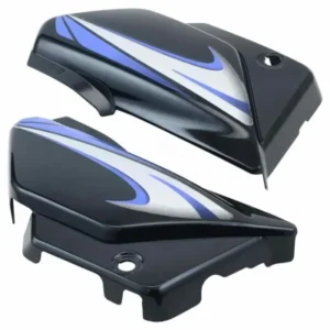 Side Panel cover Hero Splendor Plus Latest Black blue Stk