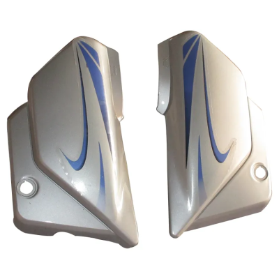 Side Panel cover Hero Splendor Plus Latest Silver
