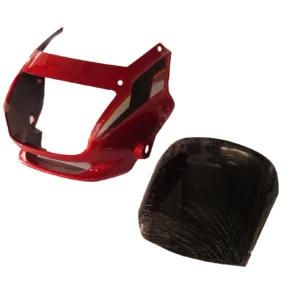 Head Light Visor mask Hero Super Splendor Latest Red