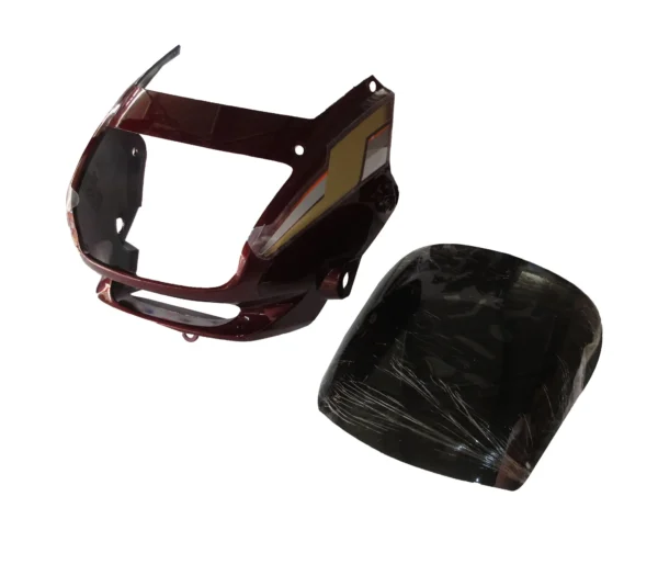 Head Light Visor mask Hero Super Splendor Latest Wine Red