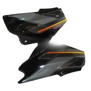 Side Panel cover Hero Super Splendor Black majanta Stk