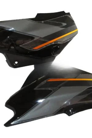 SAI-135A Side Panel cover Hero Super Splendor Black majanta Stk