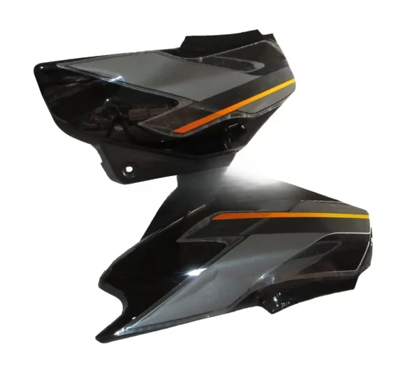 Side Panel cover Hero Super Splendor Black majanta Stk