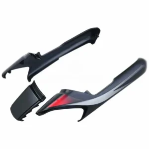 Tail Panel seat Cowl Hero Cd Deluxe Latest Black red Stk
