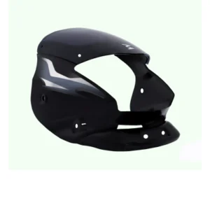 Head Light Visor mask bajaj Platina Black silver Stk product image