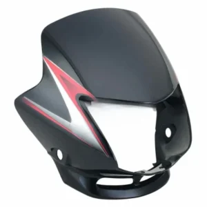 Head Light Visor mask honda Shine Latest Black red Stk product image
