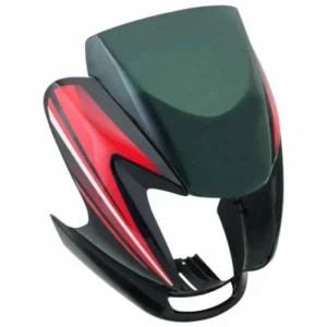 Head Light Visor mask Hero Passion Pro Black red Stk