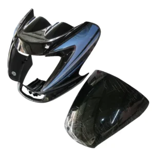 Head Light Visor mask hero Passion Pro Black blue Stk