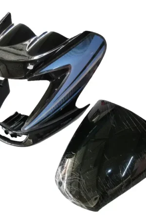 Head Light Visor mask hero Passion Pro Black blue Stk