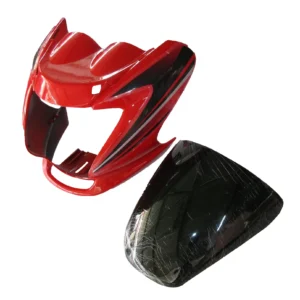 Head Light Visor mask suzuki Hero Passion Pro Sport Red