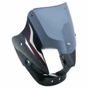 Head Light Visor mask bajaj Platina Black majenta Stk product image