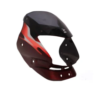 Head Light Visor mask bajaj Platina Wine Red product image