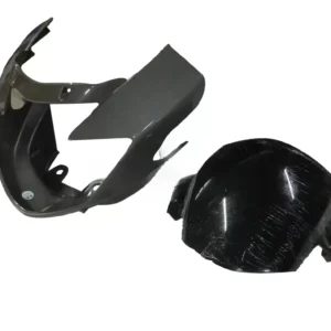 Head Light Visor mask TVS Apache Rtr 160 180cc Glossy Grey