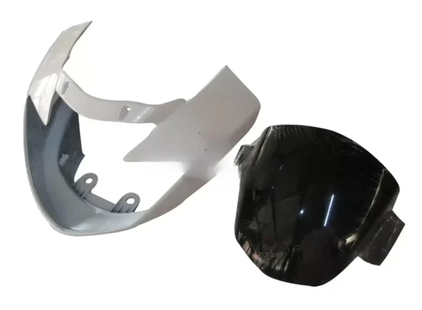Head Light Visor mask TVS Apache Rtr 160 180cc White