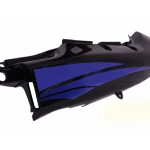 Tail Panel seat Cowl Hero Passion Plus N m Black silver Bike