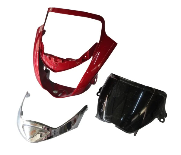 Head Light Visor mask Honda Cb Unicorn Red