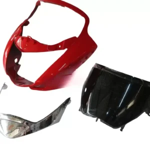 Head Light Visor mask Honda Cb Unicorn Sport Red